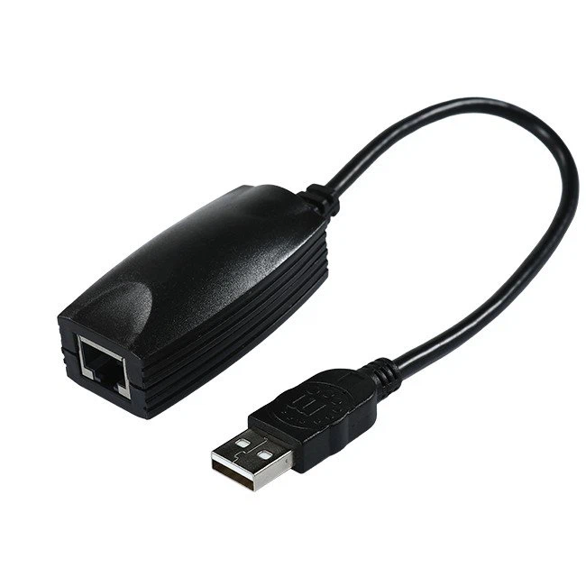 Bộ chuyển đổi USB 2.0 AM sang RJ45 Female